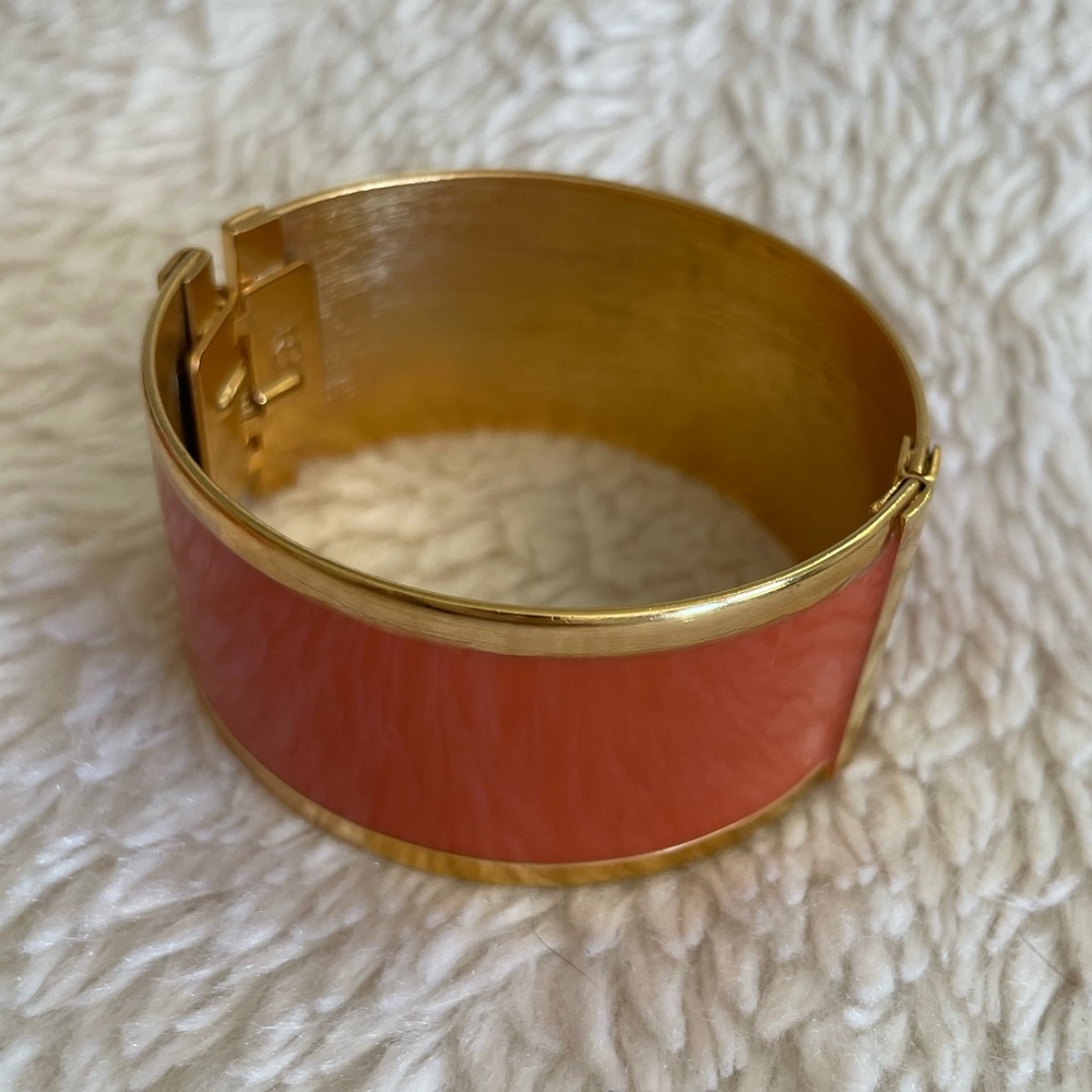 Gold and Orange Cuff